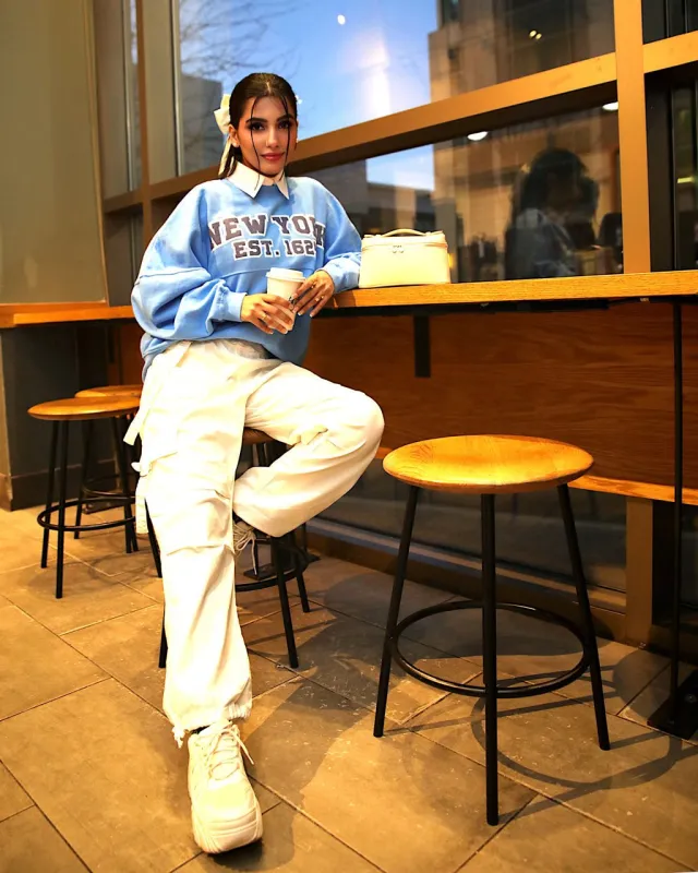 New York Est. 1624 Crew Neck Sweatshirt made by Spirit Jersey