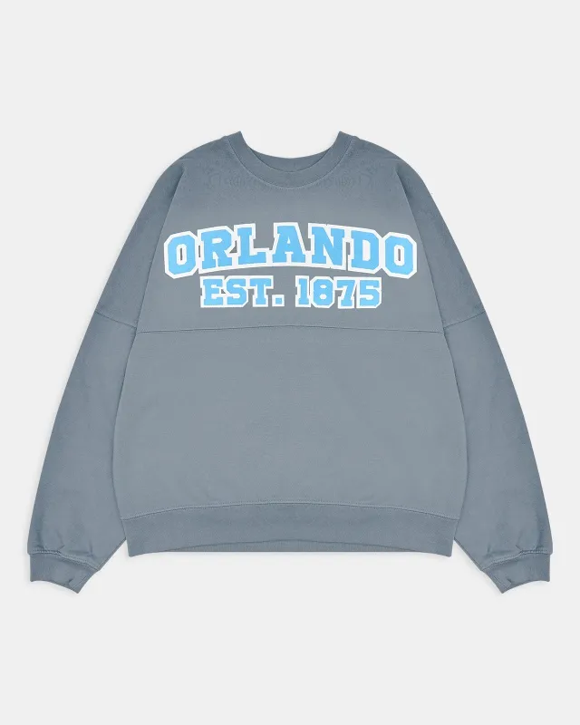 Orlando Est. 1875 Crew Neck Sweatshirt sold by Spirit Jersey