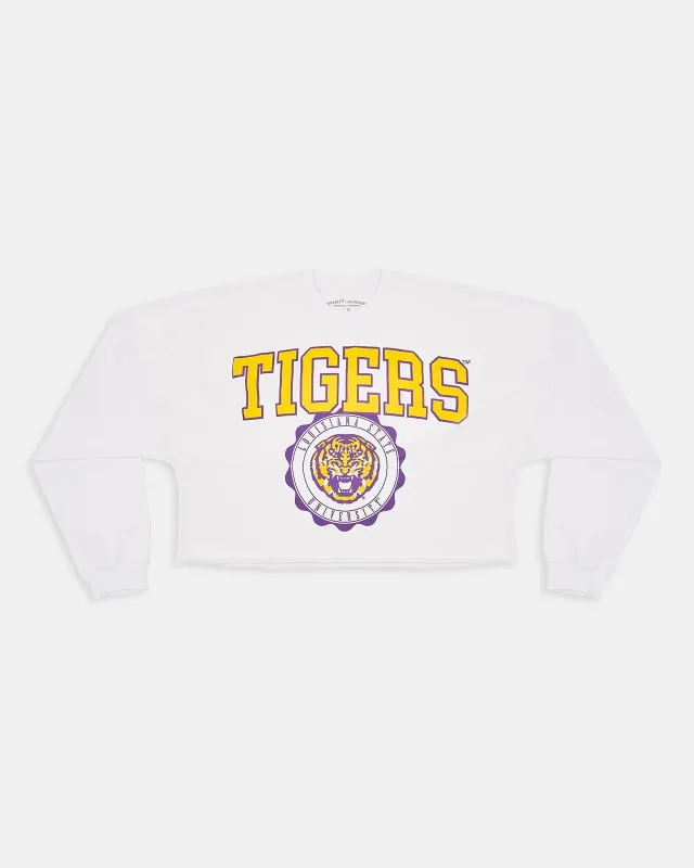 LSU Tigers Cropped Spirit Jersey® sold by Spirit Jersey
