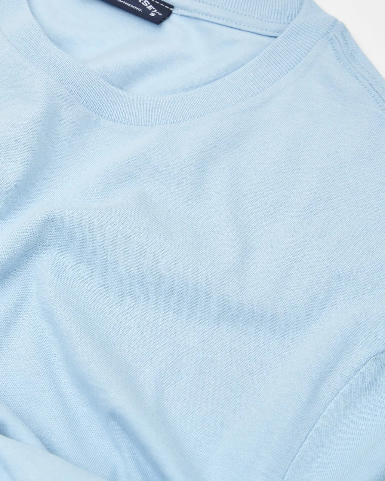 Everyday Short Sleeve Basic Tee in Ice Blue sold by Spirit Jersey product image thumbnail 3