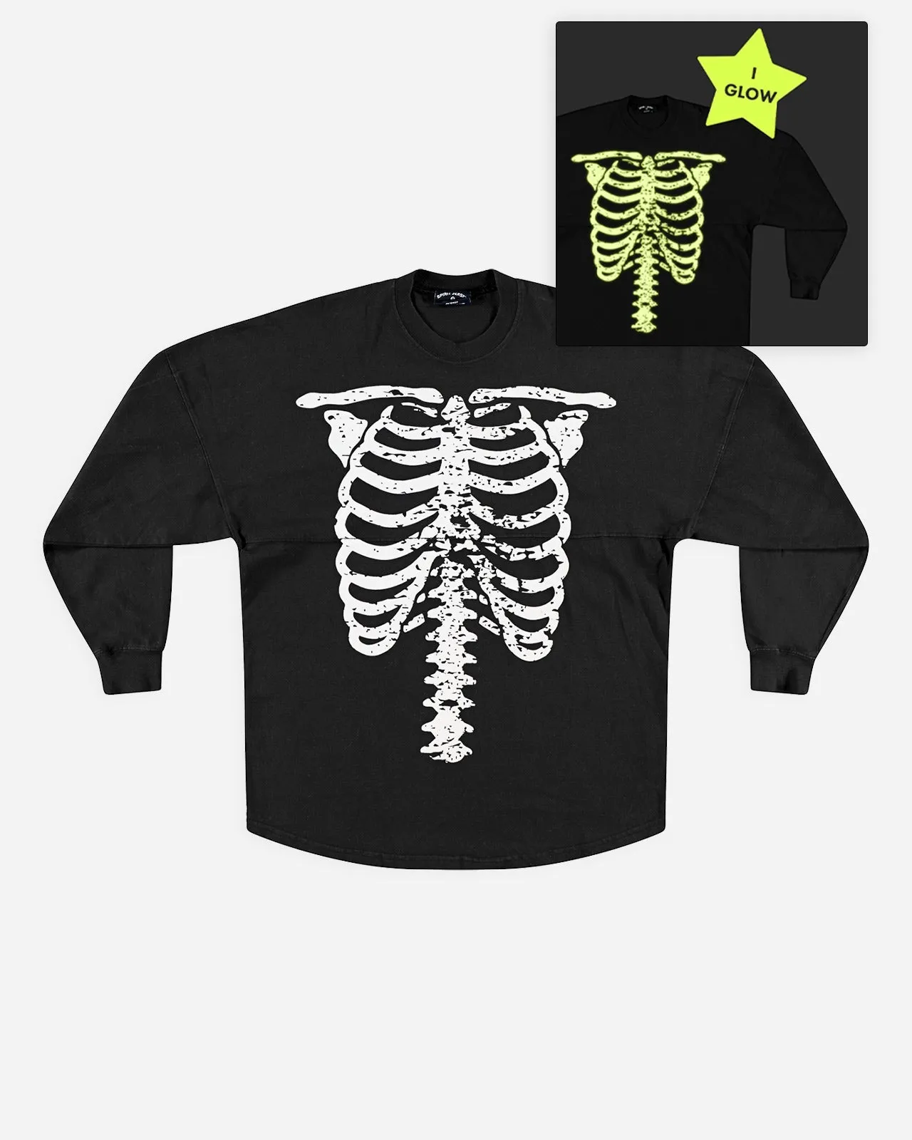 Dem Bones, Glow in the Dark Classic Spirit Jersey® sold by Spirit Jersey