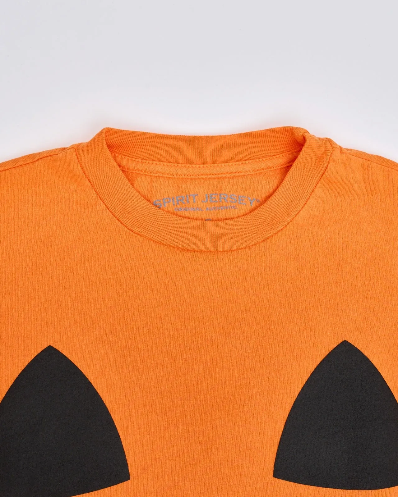 Jack-o'-lantern Good Spirit Crew Long Sleeve Graphic Tee sold by Spirit Jersey product image thumbnail 4