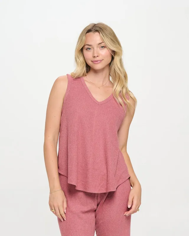 Luxe Brushed Rib Swing Tank sold by Spirit Jersey