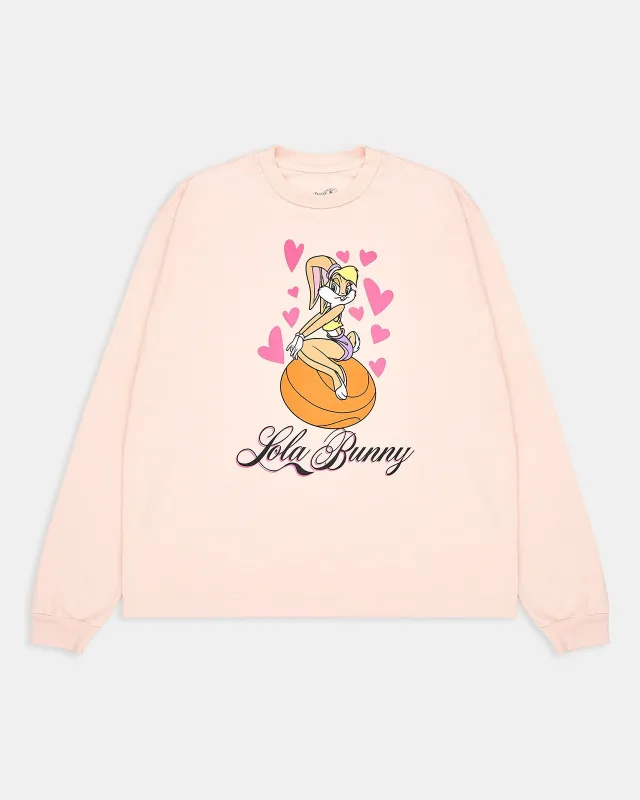 Lola Bunny™️, Space Jam™️ Good Spirit Crew Long Sleeve Graphic T-Shirt sold by Spirit Jersey