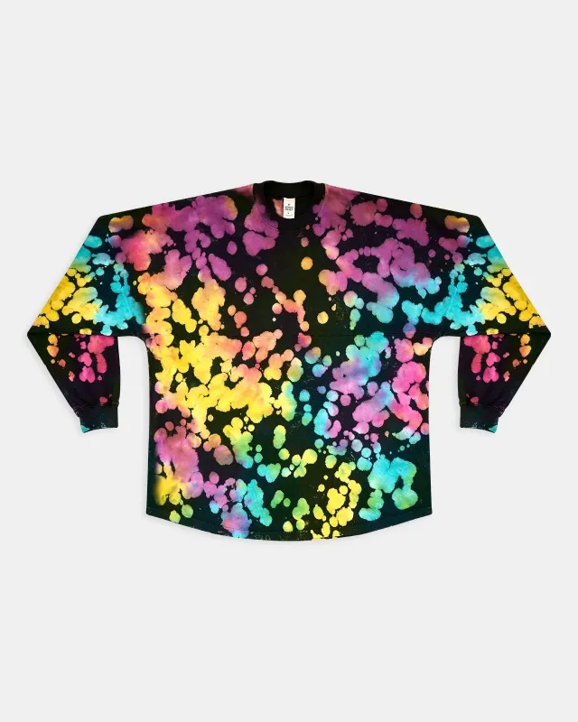 Limited Edition Rainbow Splotch Core Essential Spirit Jersey® sold by Spirit Jersey