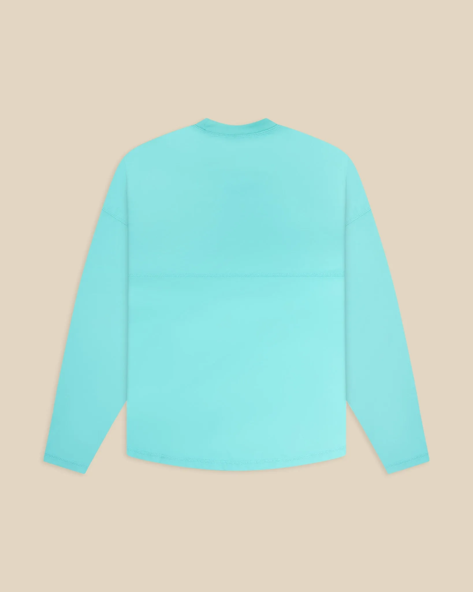 Sea Spray Aqua Rash Guard UPF 50 Swim Shirt Spirit Jersey® sold by Spirit Jersey product image thumbnail 2