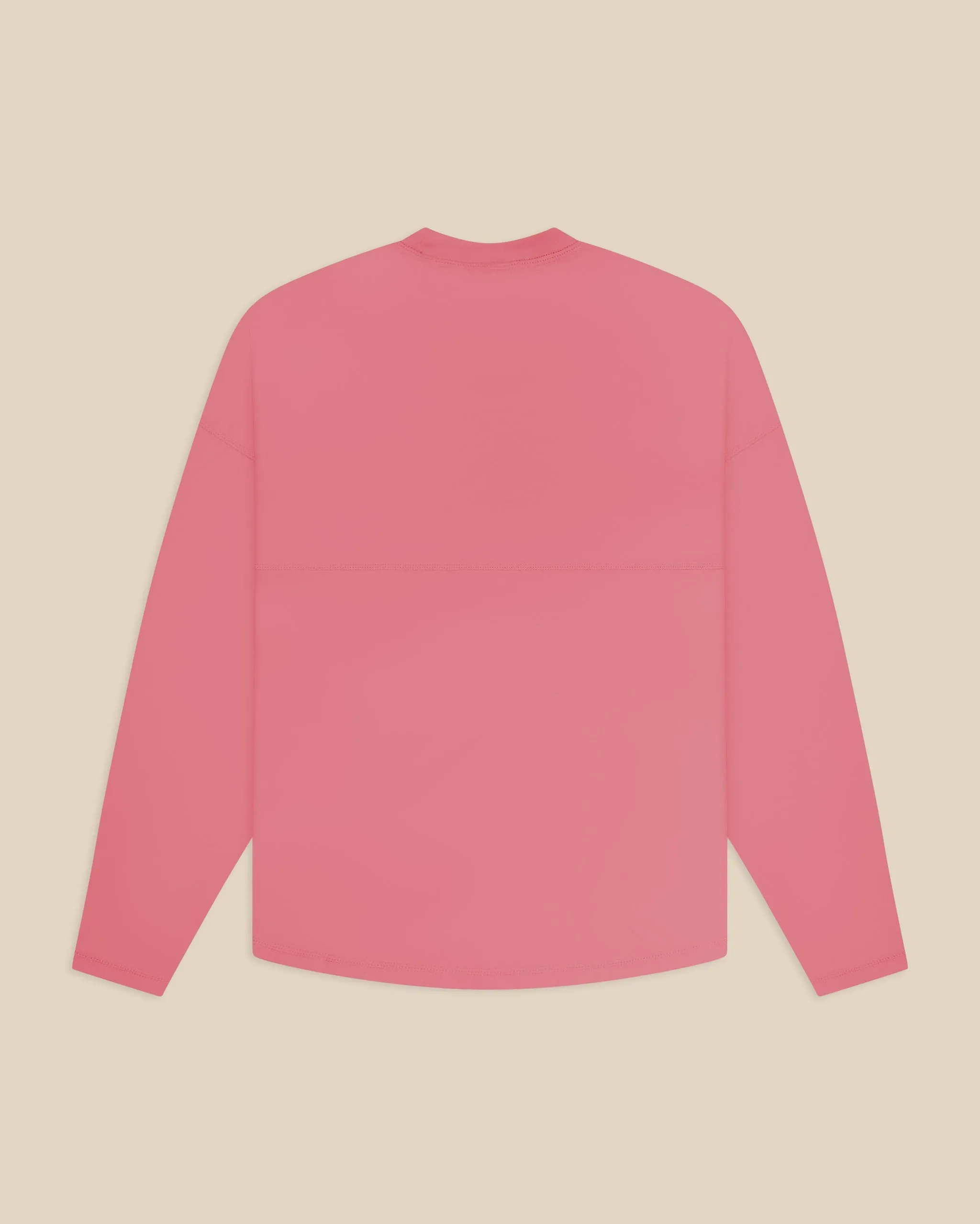 Sweet Coral Aqua Rash Guard UPF 50 Swim Shirt Spirit Jersey® sold by Spirit Jersey product image thumbnail 2