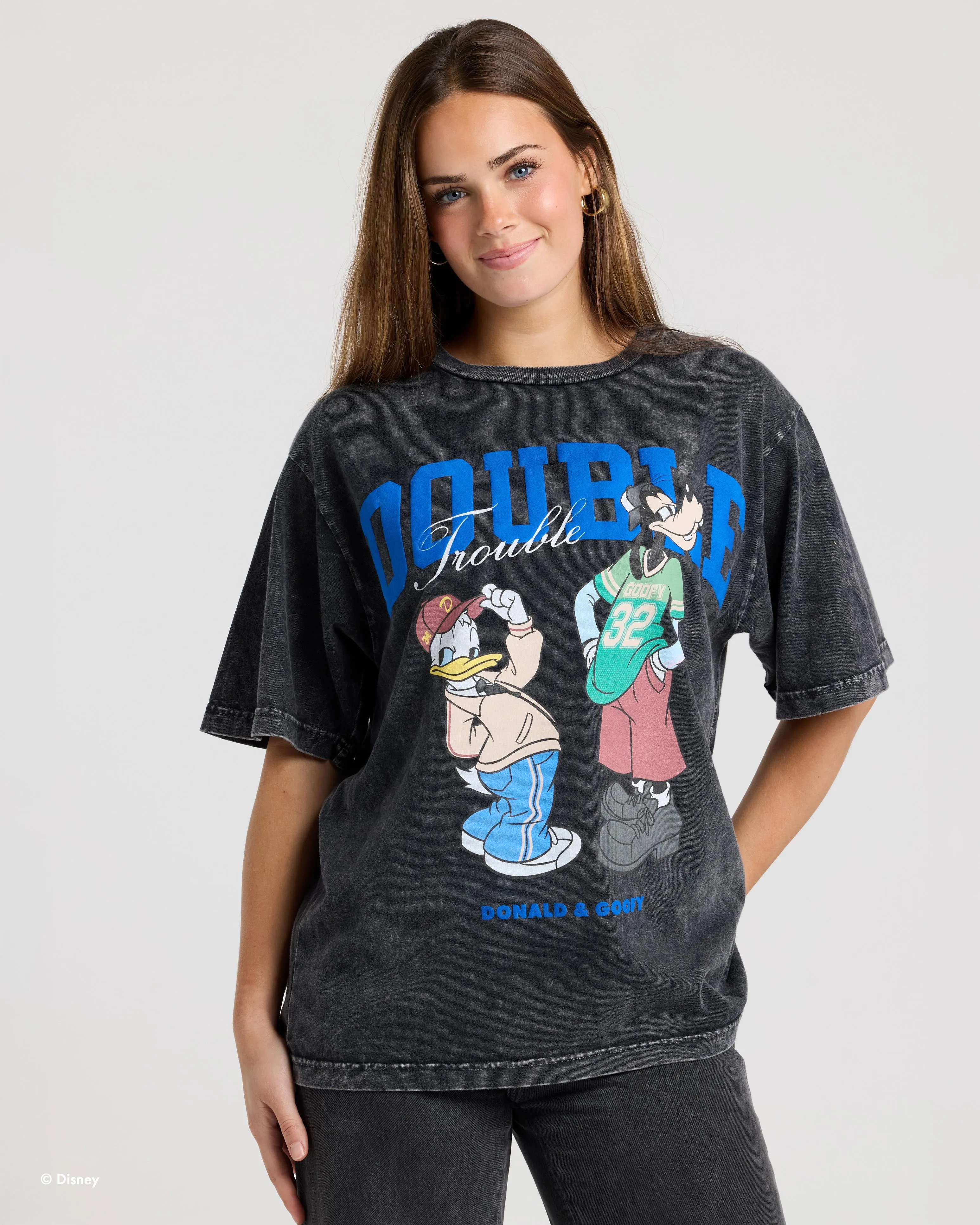 Disney's Donald Duck & Goofy Double Trouble Relaxed Tee sold by Spirit Jersey product image thumbnail 2