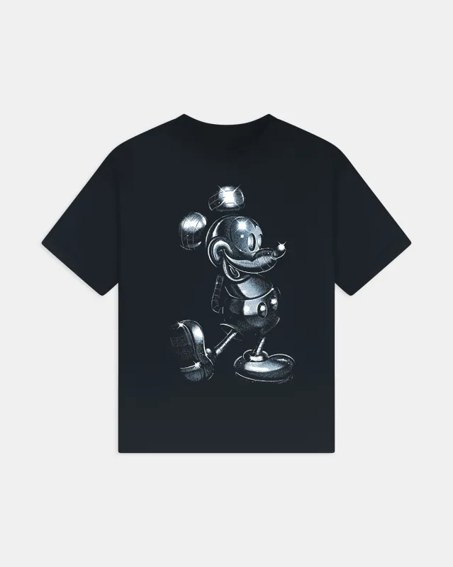 Disney's Mickey Mouse™ CHROME Overprint Relaxed Tee made by Spirit Jersey