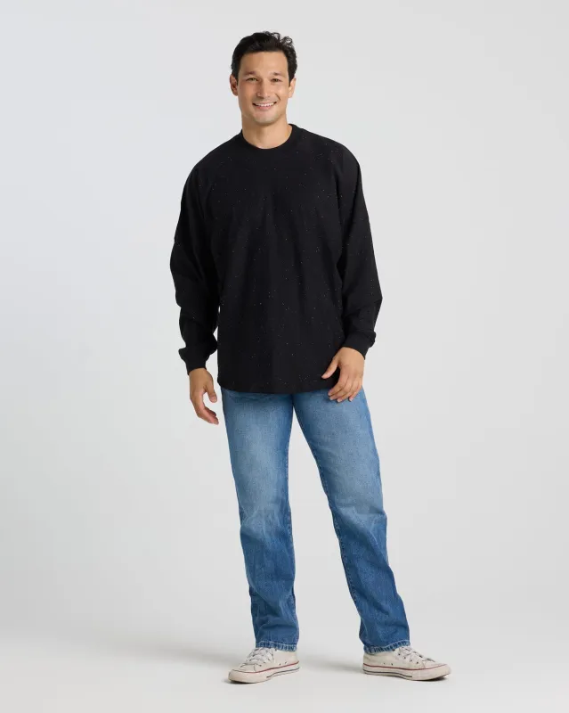 Black Nep Specked Spirit Jersey® made by Spirit Jersey