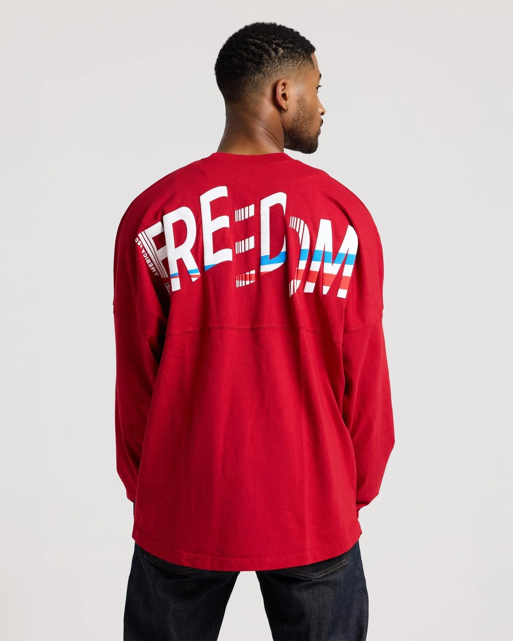 Freedom Ribbon America 250 Spirit Jersey® sold by Spirit Jersey