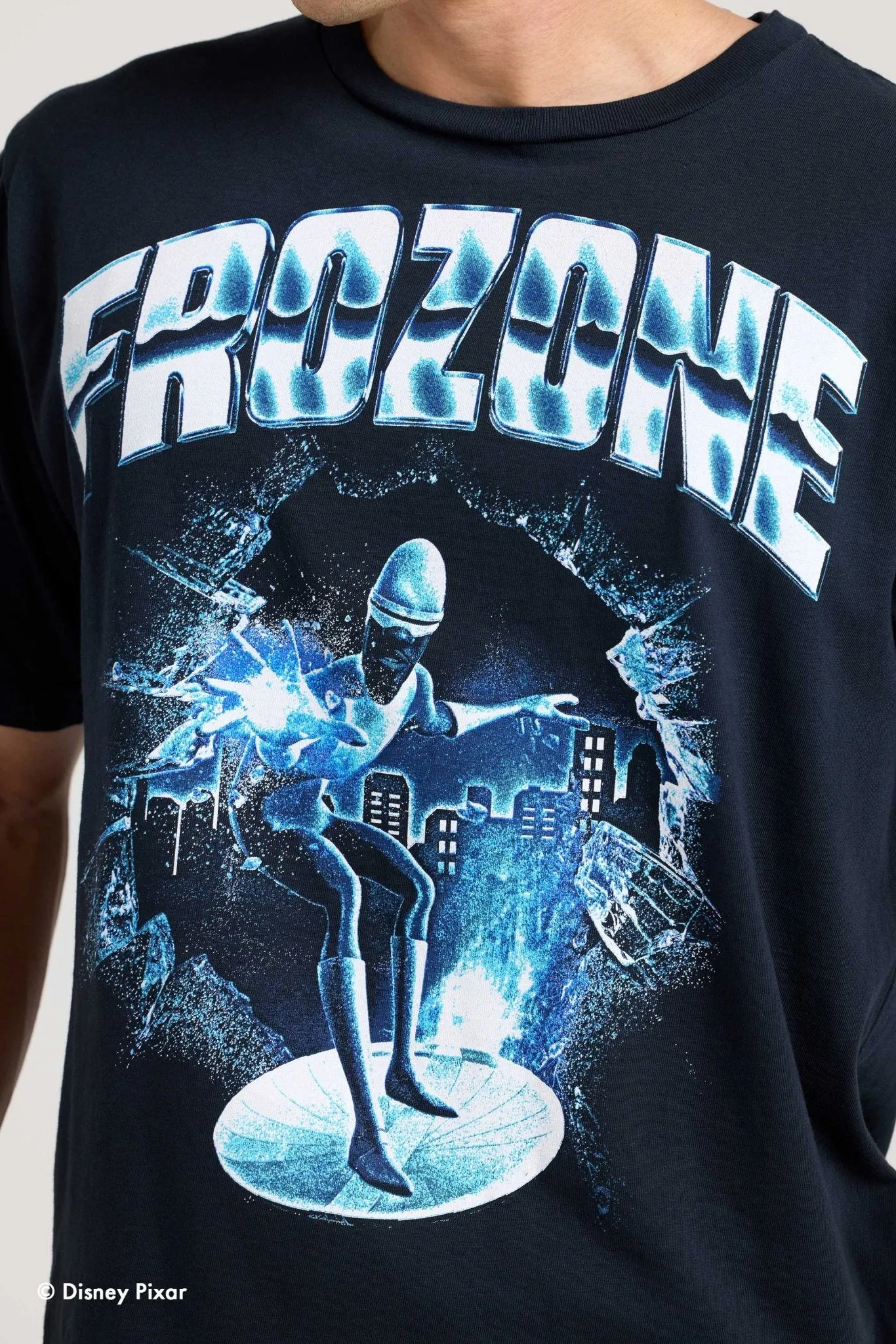 Disney Pixar The Incredibles™ Frozone Relaxed Tee sold by Spirit Jersey product image thumbnail 4