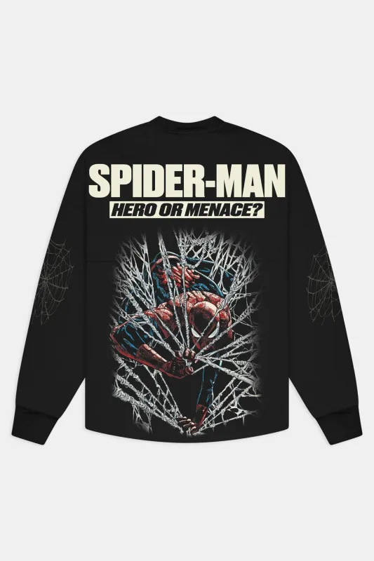 Marvel Spider-Man Hero or Menace? Spirit Jersey® made by Spirit Jersey