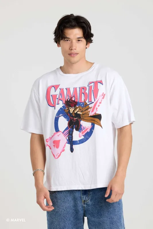 Marvel X-Men Gambit Relaxed Tee made by Spirit Jersey
