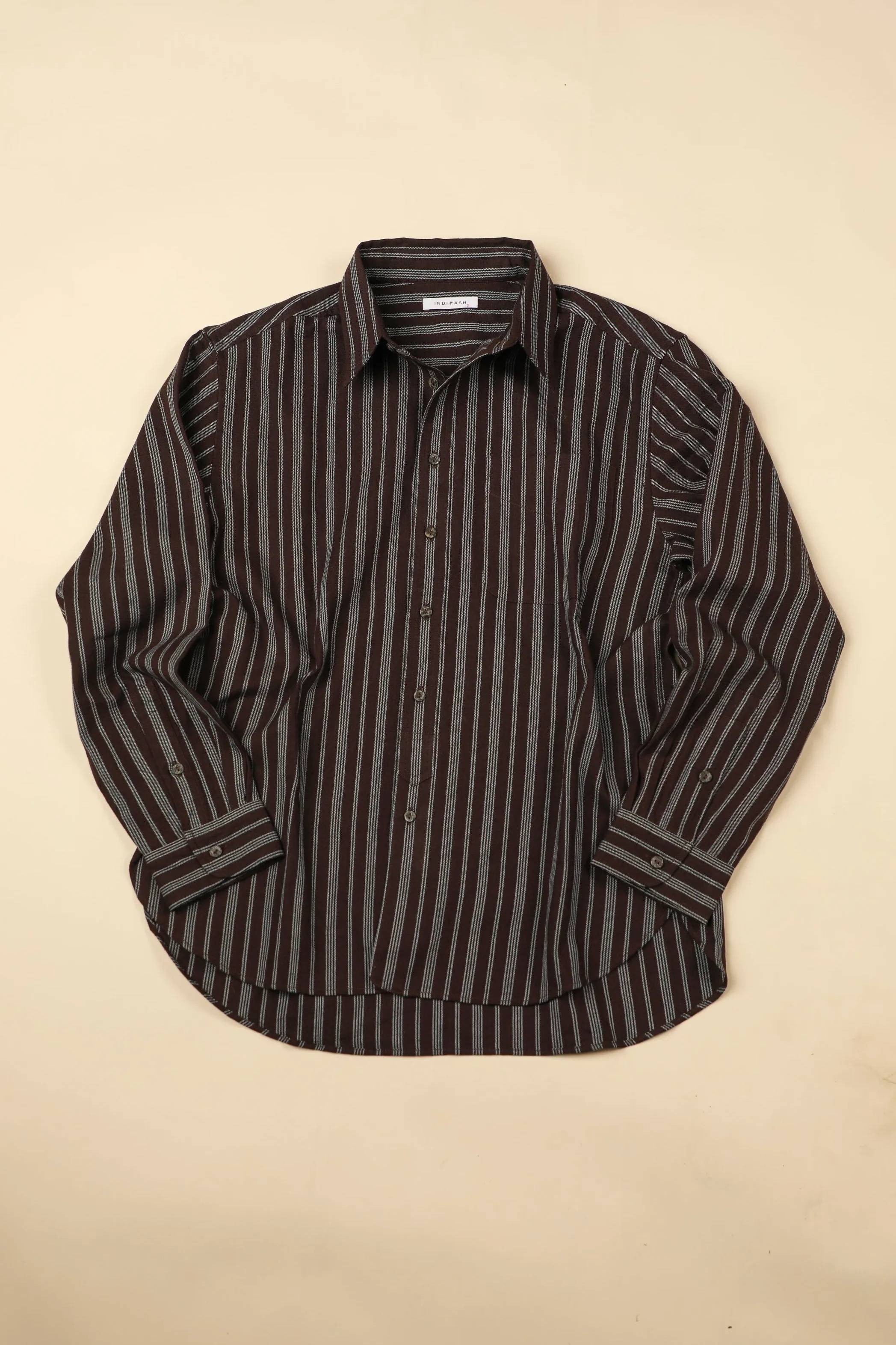 BROOK SHIRT plum/indigo sold by Indi and Ash product image thumbnail 2