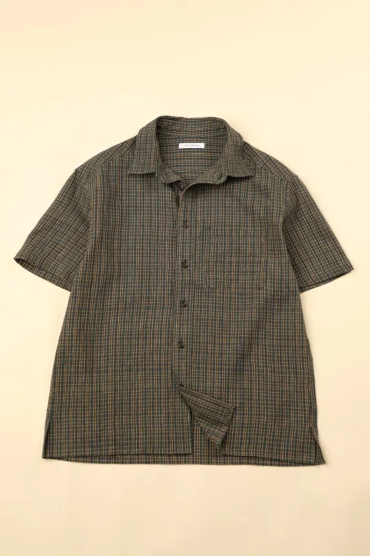 MARC SHIRT forest/osage orange made by Indi and Ash