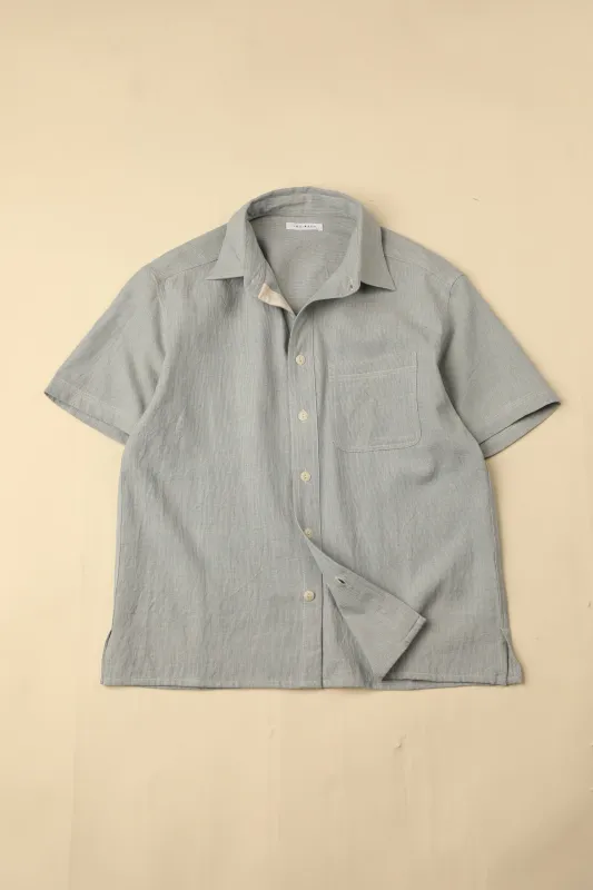 MARC SHIRT light indigo/natural made by Indi and Ash
