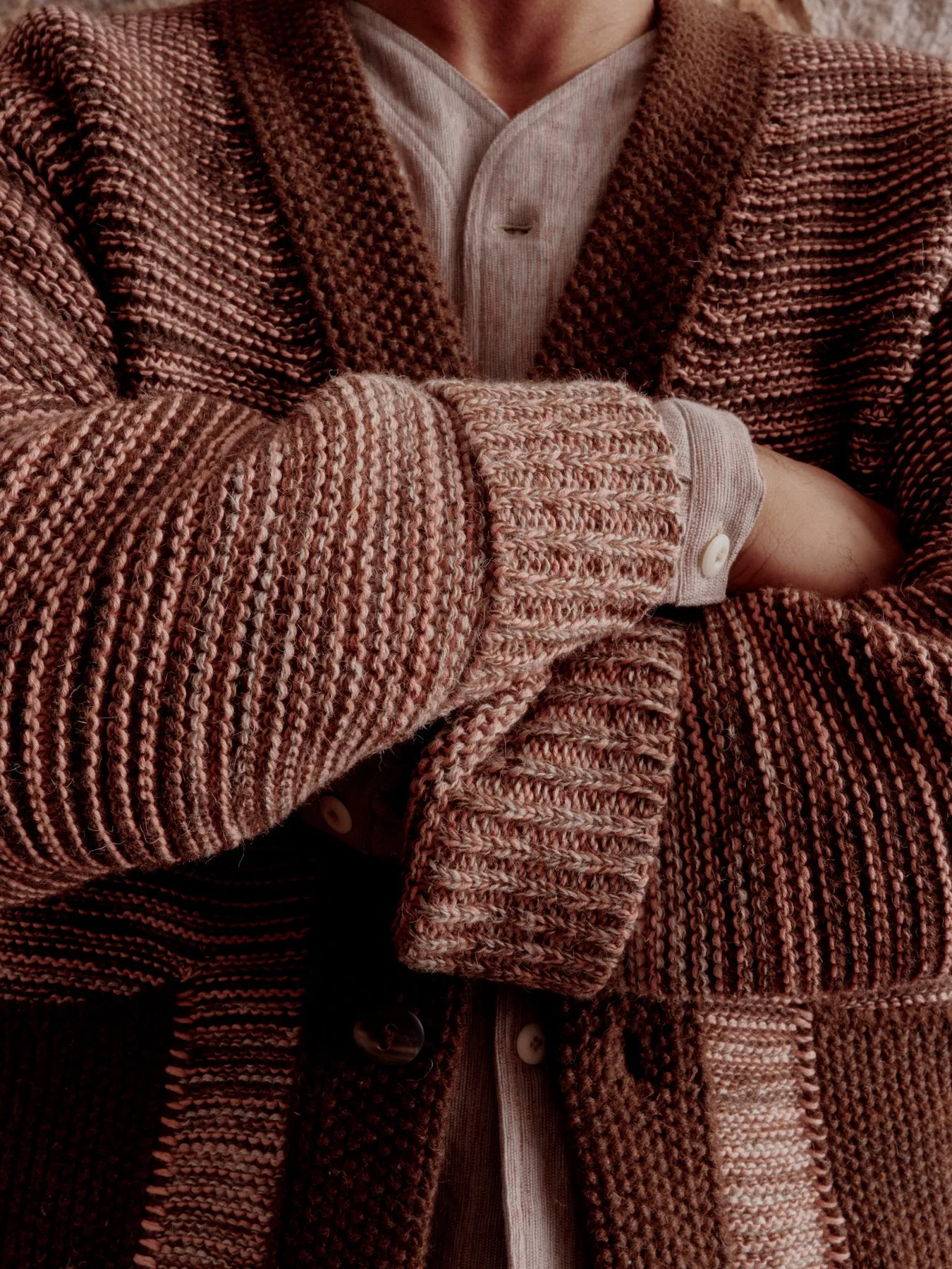 REN CARDIGAN brown/clay sold by Indi and Ash product image thumbnail 4