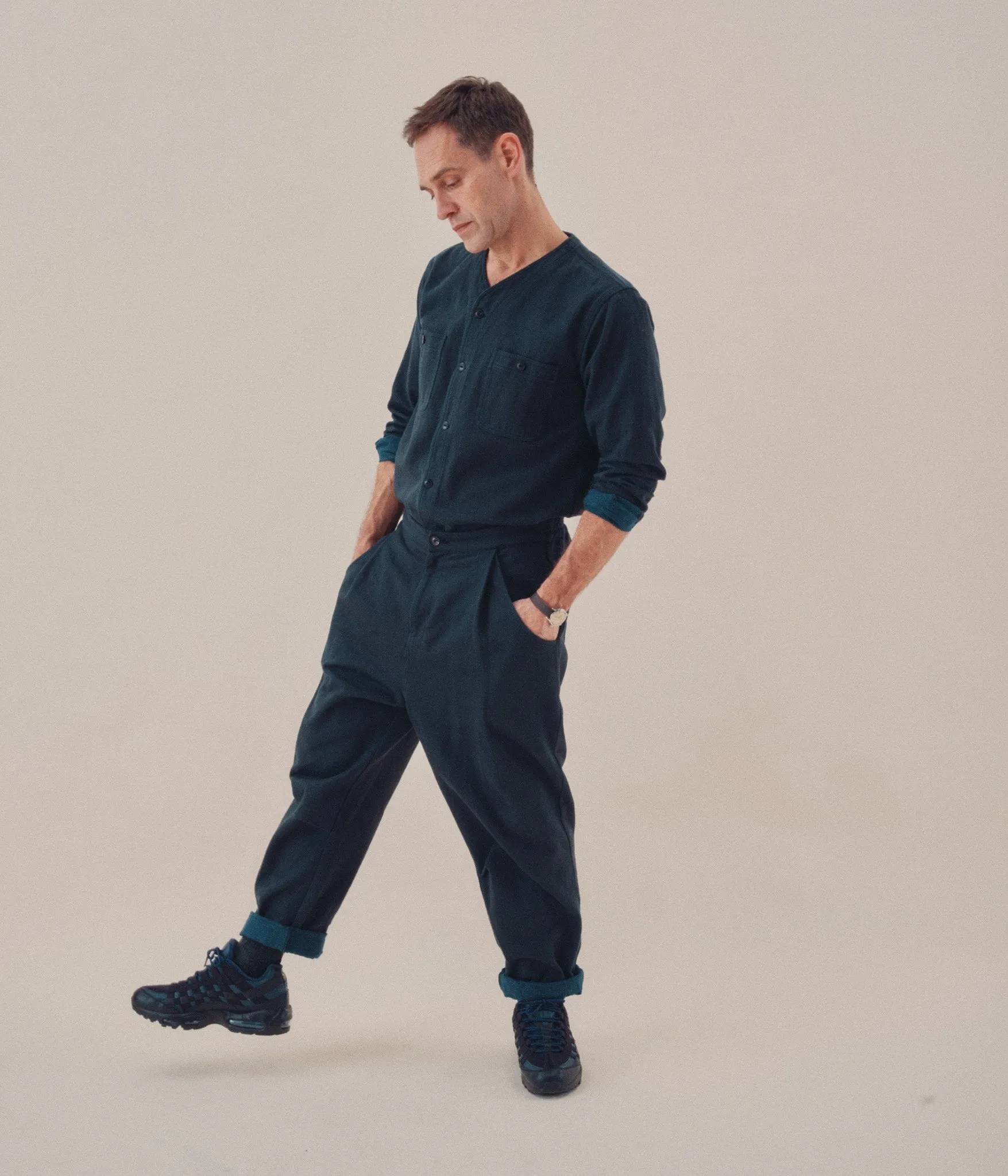 NICO PANT iron/indigo denim sold by Indi and Ash product image thumbnail 4