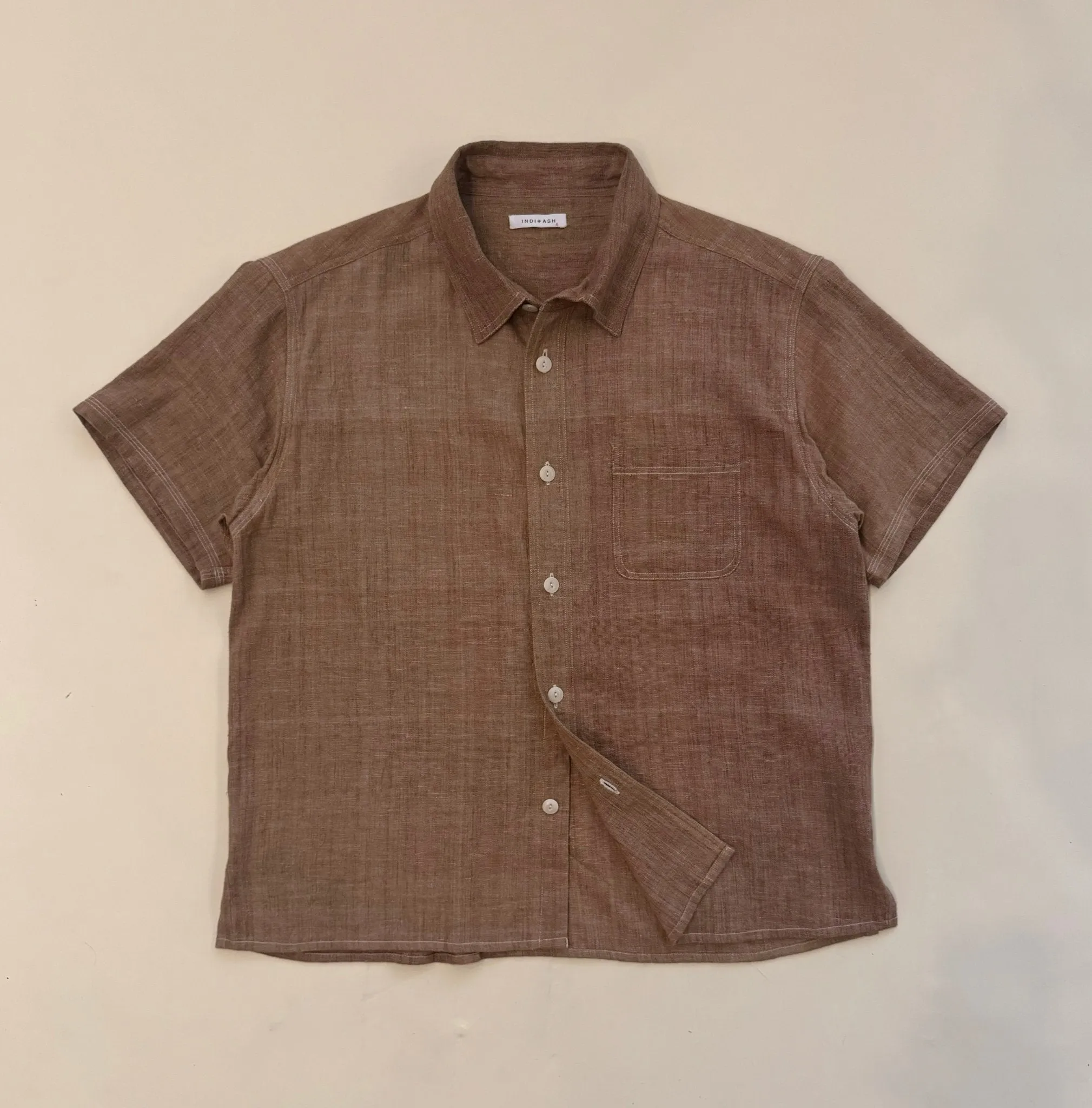 MARC SHIRT cutch/natural chambray sold by Indi and Ash product image thumbnail 2