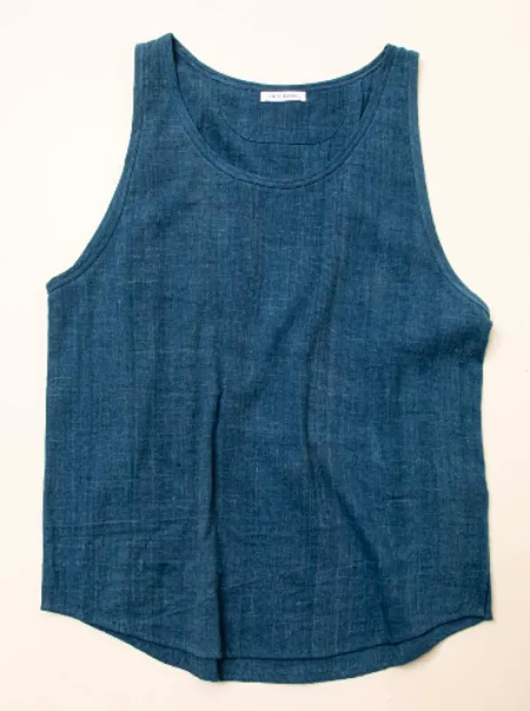 RIPLEY TANK light indigo made by Indi and Ash