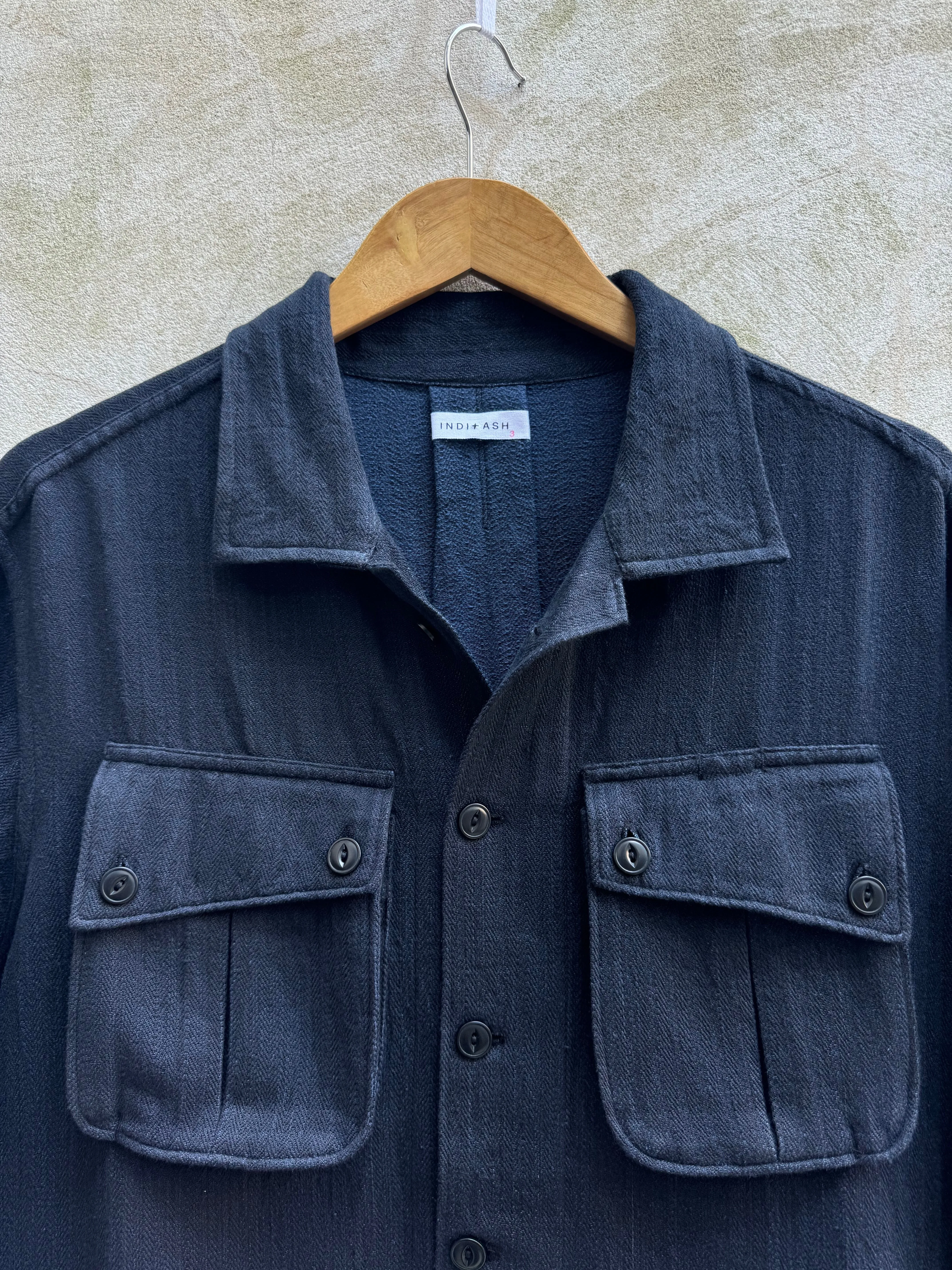 DANI 4 POCKET JACKET iron/indigo denim sold by Indi and Ash product image thumbnail 3