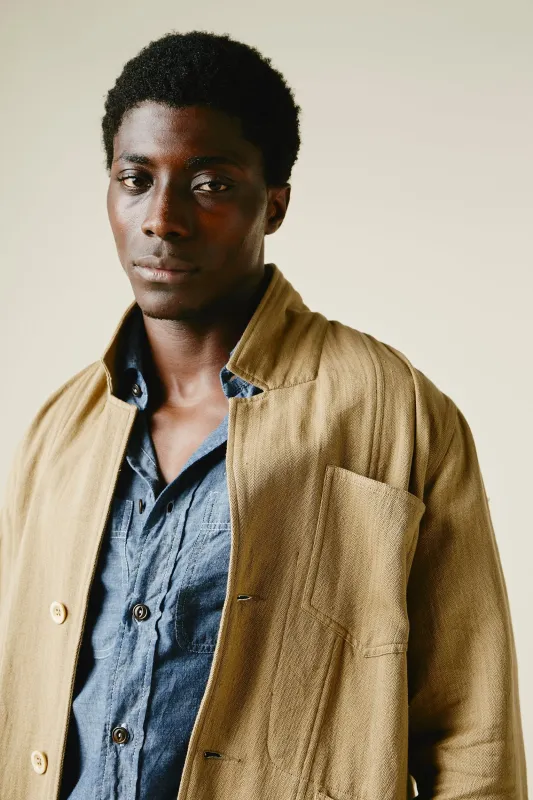STUDY BLAZER chino khaki made by Indi and Ash
