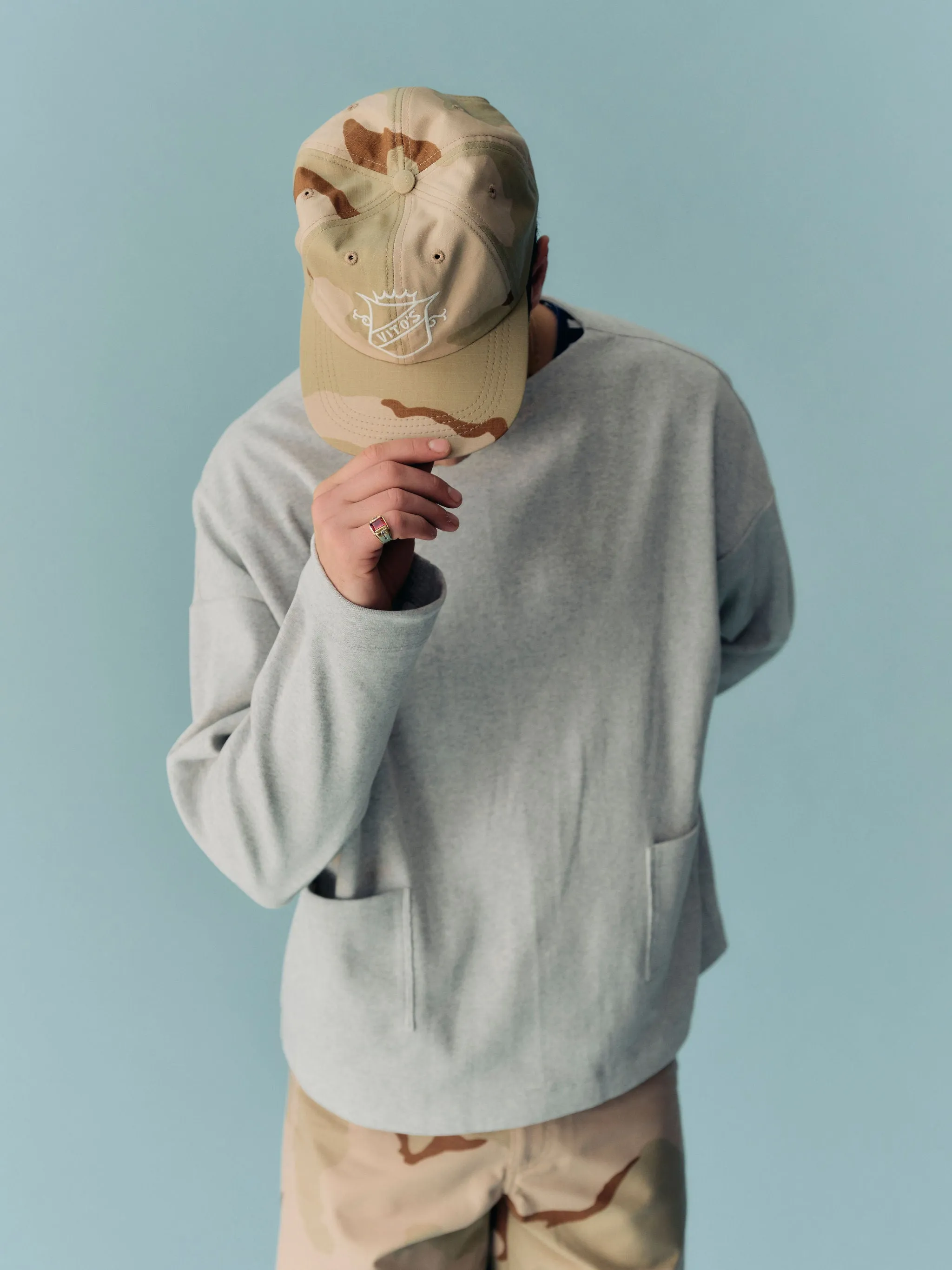 Boat Neck Sweatshirt sold by Vito's New York product image thumbnail 5