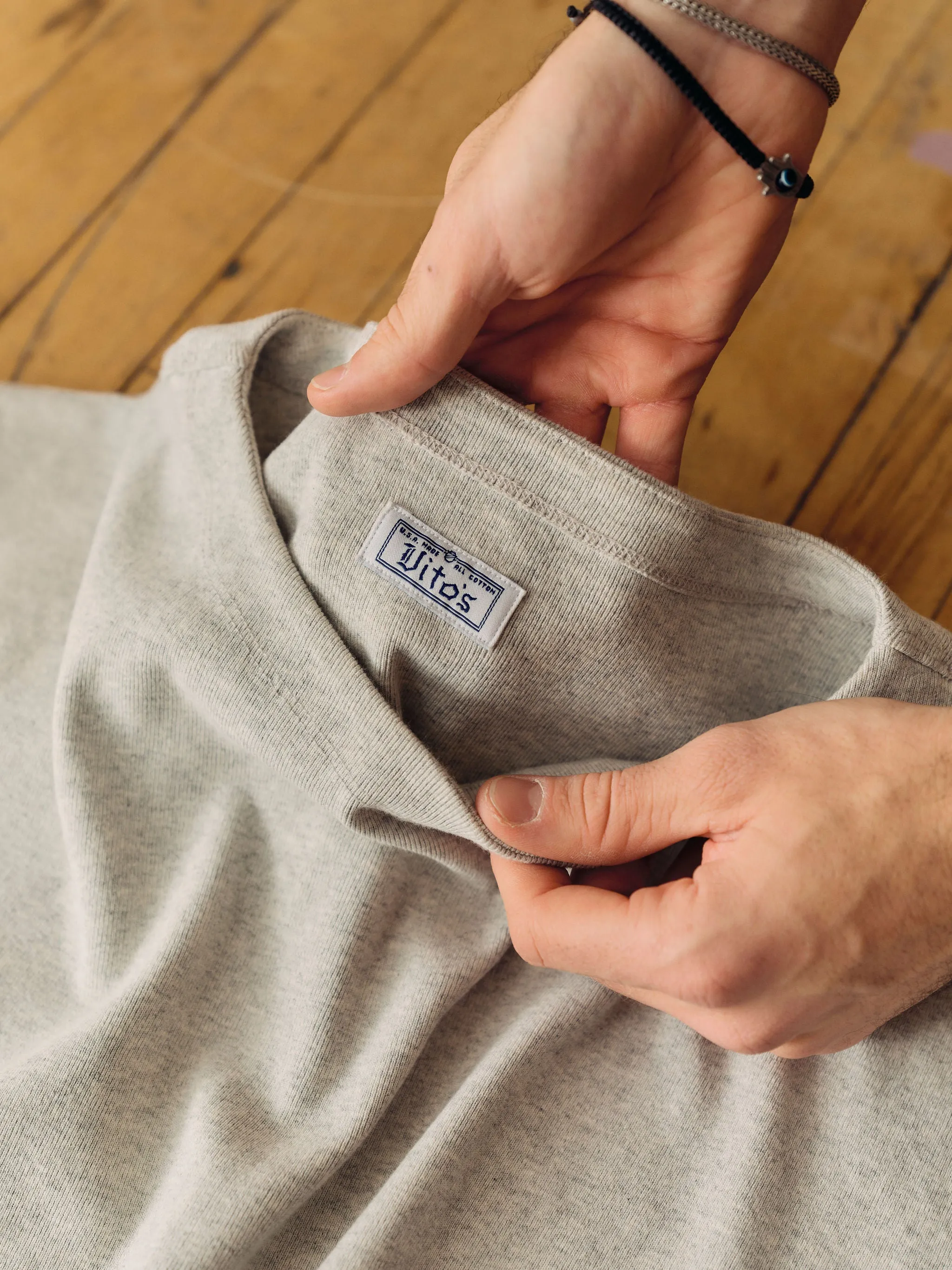 Boat Neck Sweatshirt sold by Vito's New York product image thumbnail 3