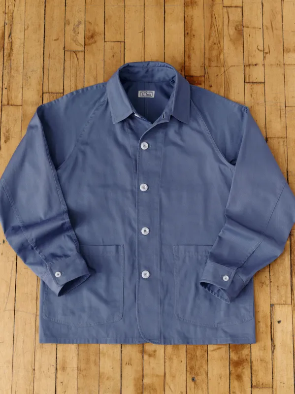 Postal Blue Carry-All Jacket made by Vito's New York