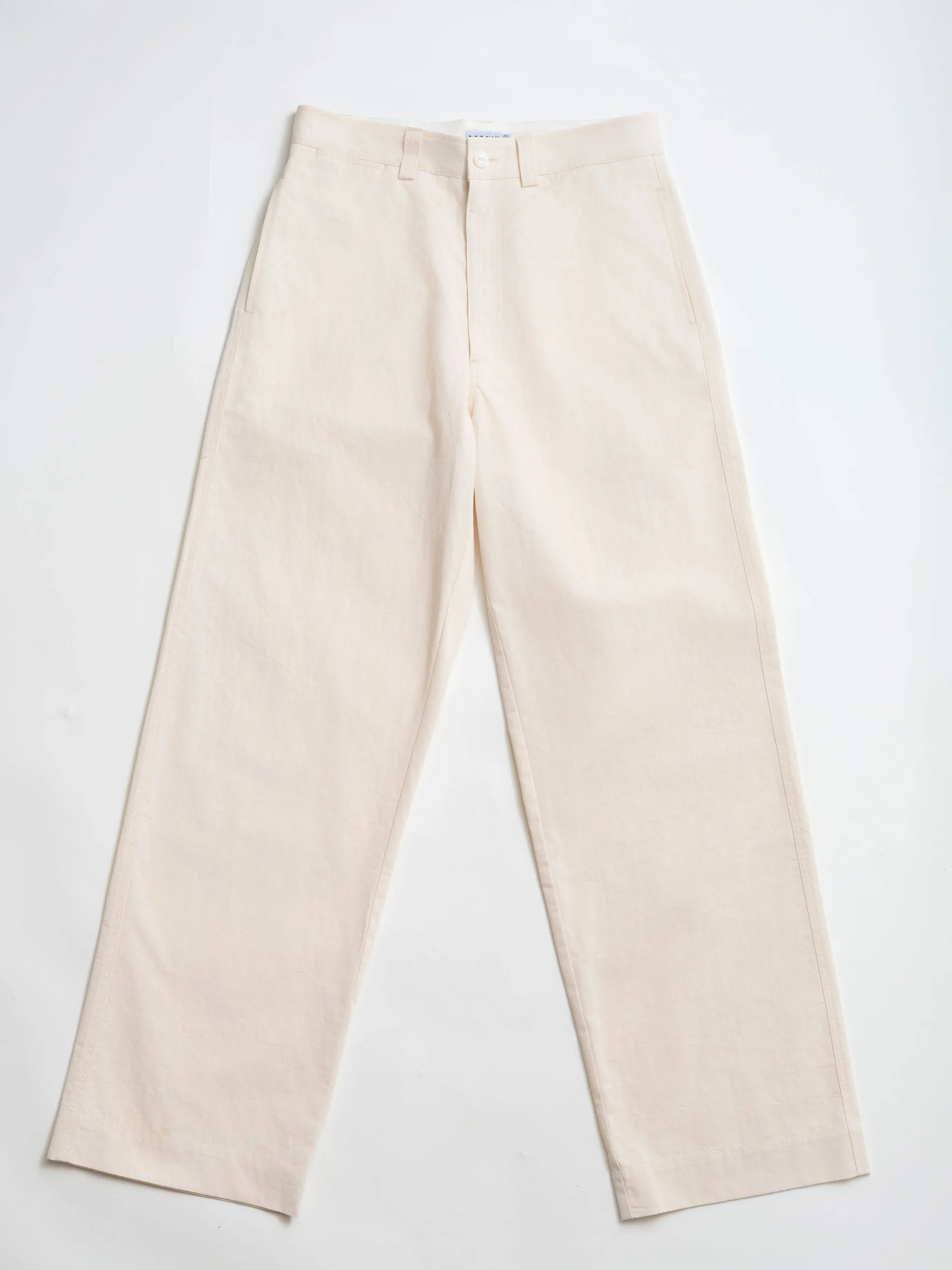 Cotton Linen High n' Wide Pant sold by Vito's New York product image thumbnail 2