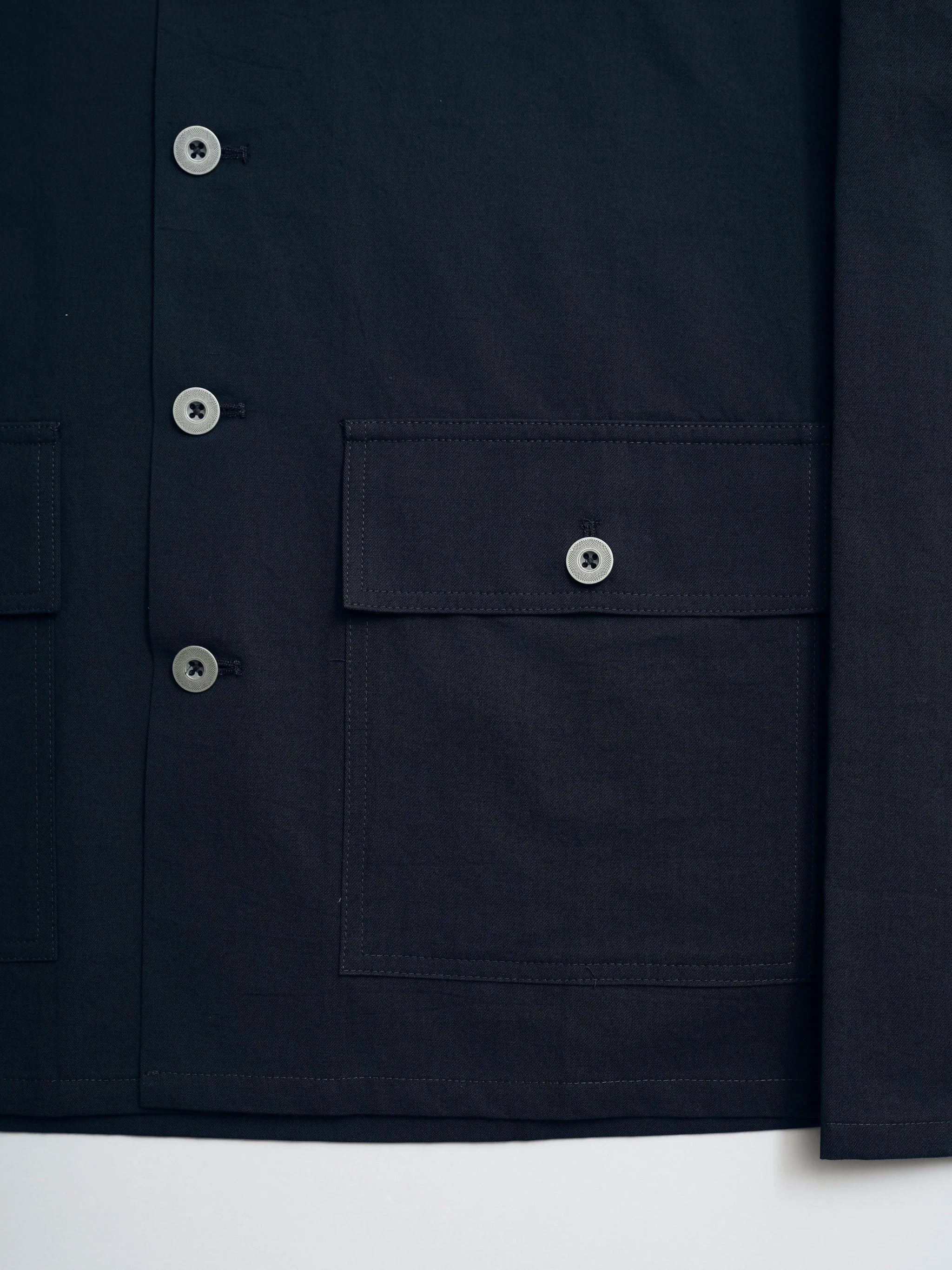 Cotton Linen Short Jacket sold by Vito's New York product image thumbnail 3