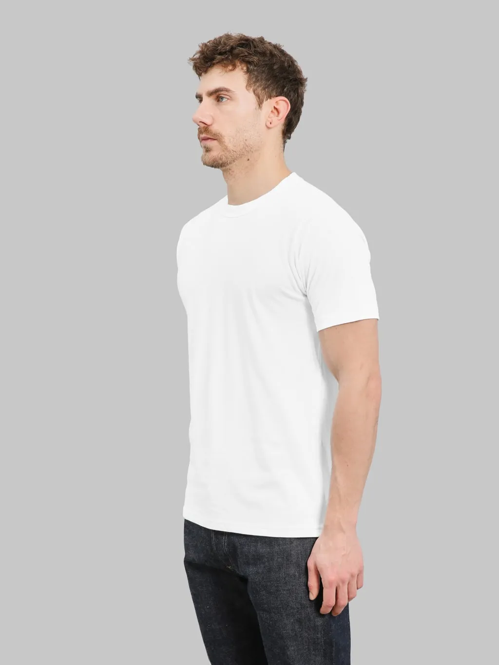 Whitesville Tubular T-Shirt White (2 Pack) sold by Redcast Heritage product image thumbnail 3