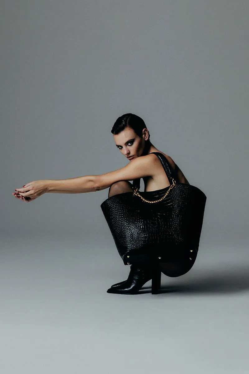 BLACK MILANO TOTE BAG sold by Carla Zampatti product image thumbnail 2