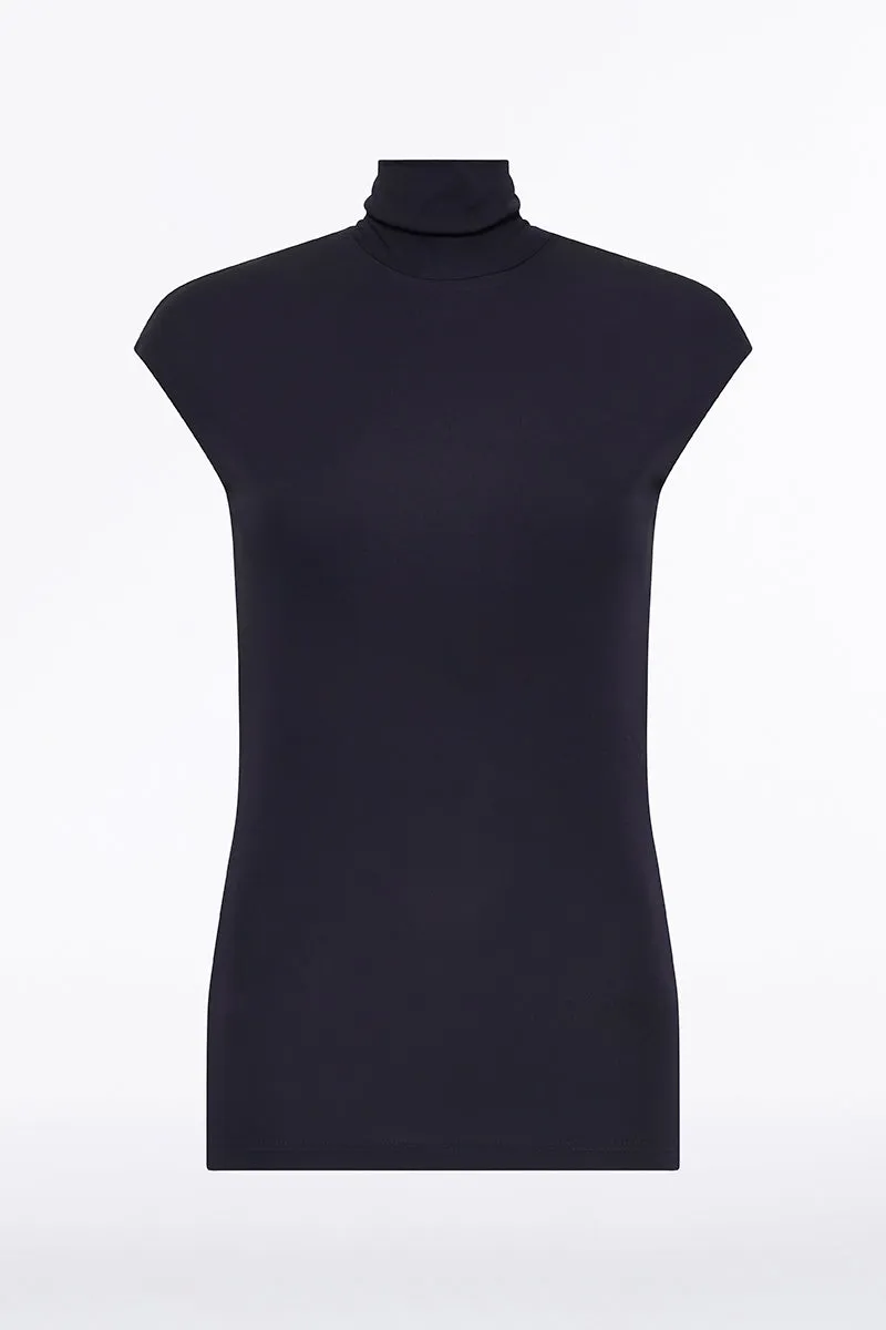 LIBERTY MATTE JERSEY EXTENDED POLO sold by Carla Zampatti product image thumbnail 4