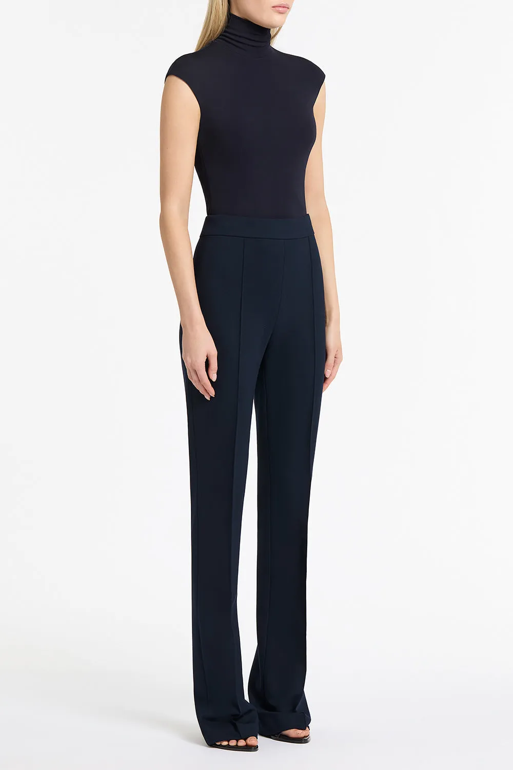 LIBERTY MATTE JERSEY EXTENDED POLO sold by Carla Zampatti product image thumbnail 3