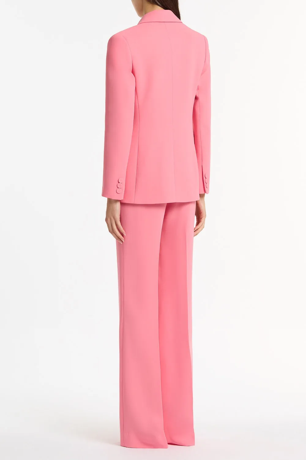 ROSE PINK CREPE ROSE BLAZER sold by Carla Zampatti product image thumbnail 3