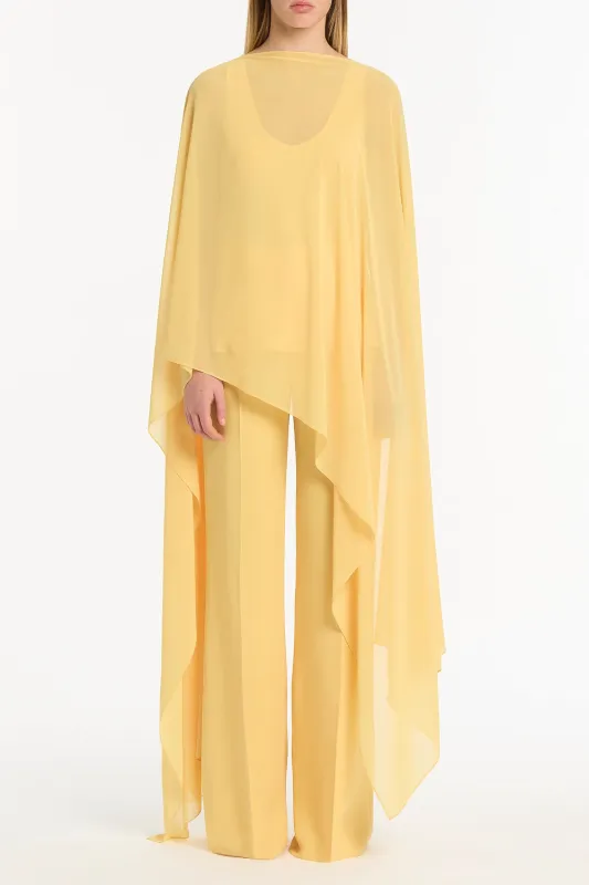 POLLEN GEORGETTE CASCATA WRAP sold by Carla Zampatti