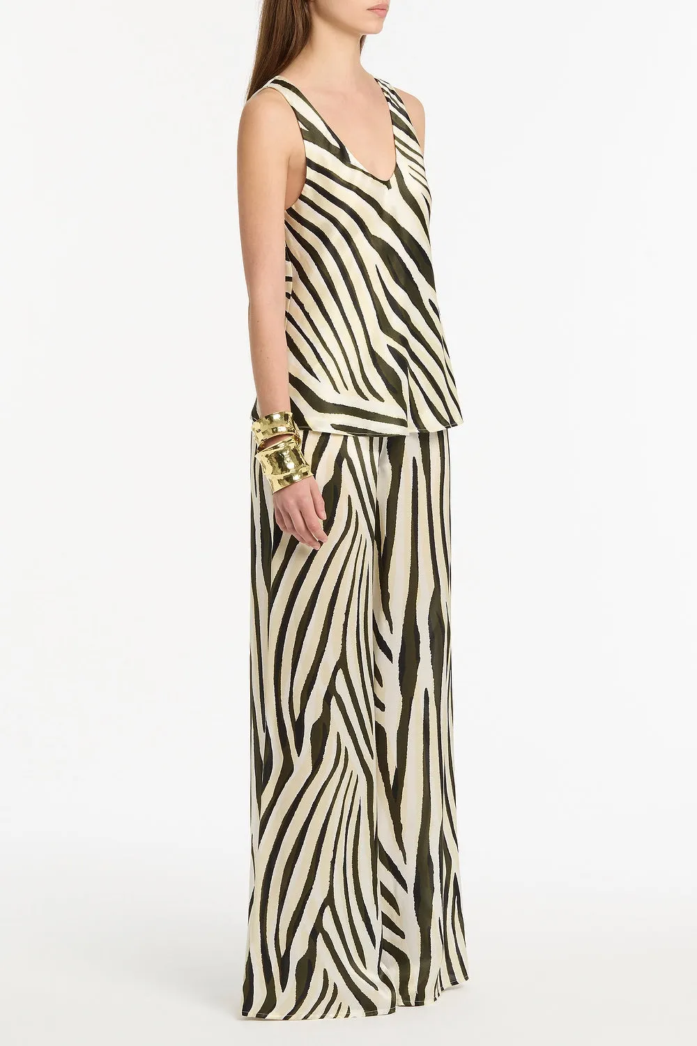 BOLD STRIPE PRINT PALAZZO PANT sold by Carla Zampatti product image thumbnail 2