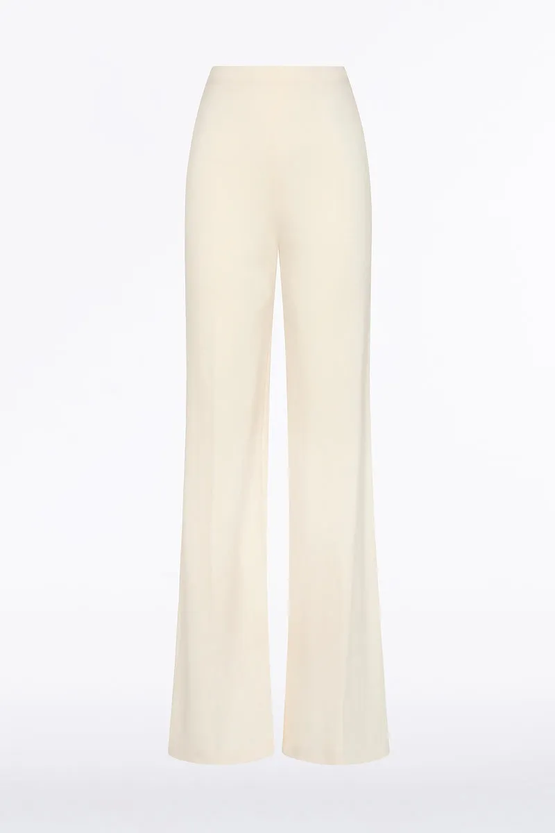 IVORY PONTE WIDE LEG PANT sold by Carla Zampatti product image thumbnail 4
