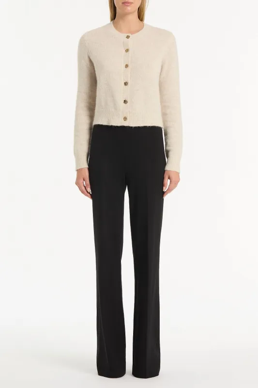 IVORY BRUSHED KNIT CARDIGAN sold by Carla Zampatti
