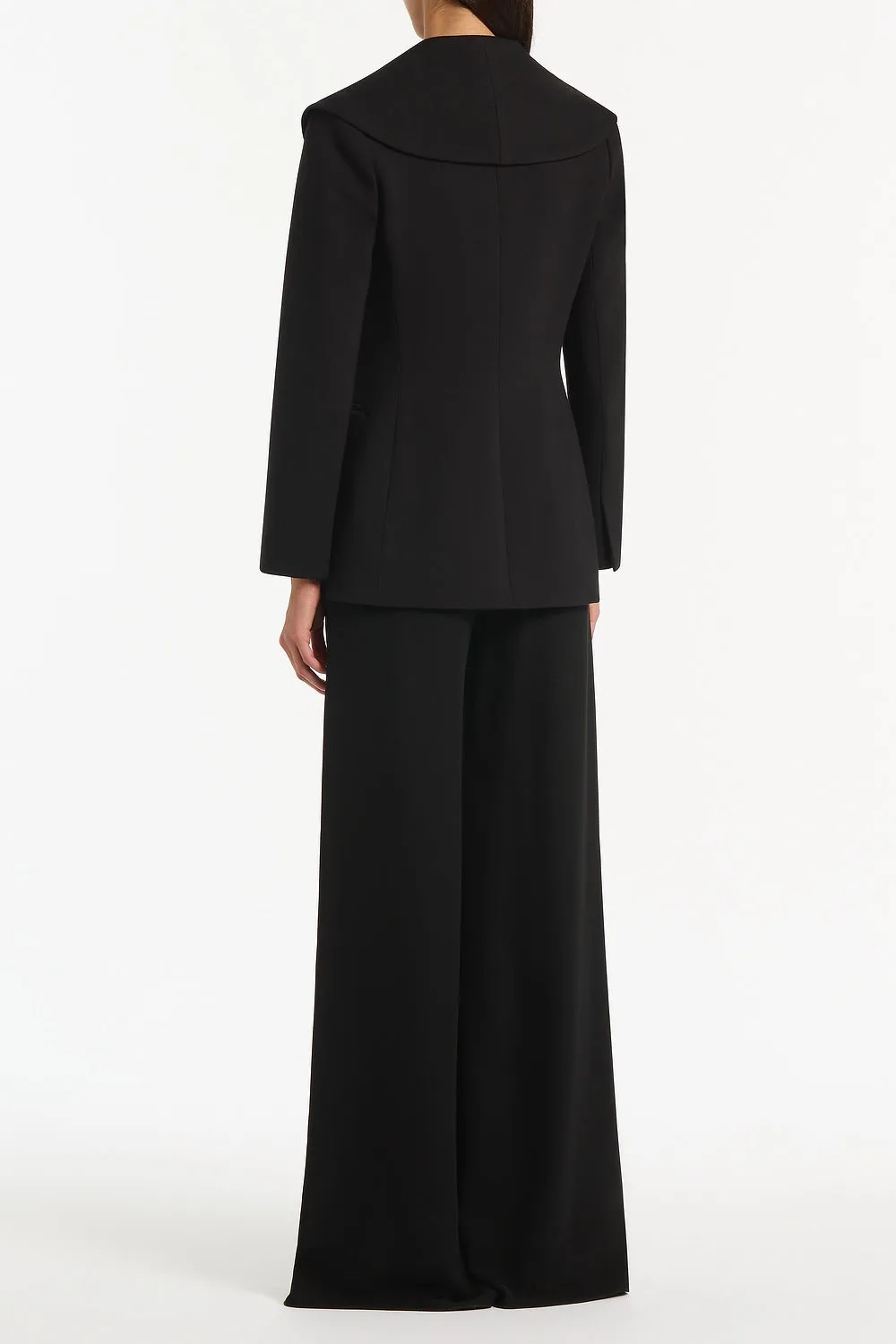 BLACK PONTE WIDE LEG PANT sold by Carla Zampatti product image thumbnail 2