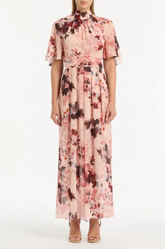FIORI ETEREA GEORGETTE MAXI DRESS sold by Carla Zampatti