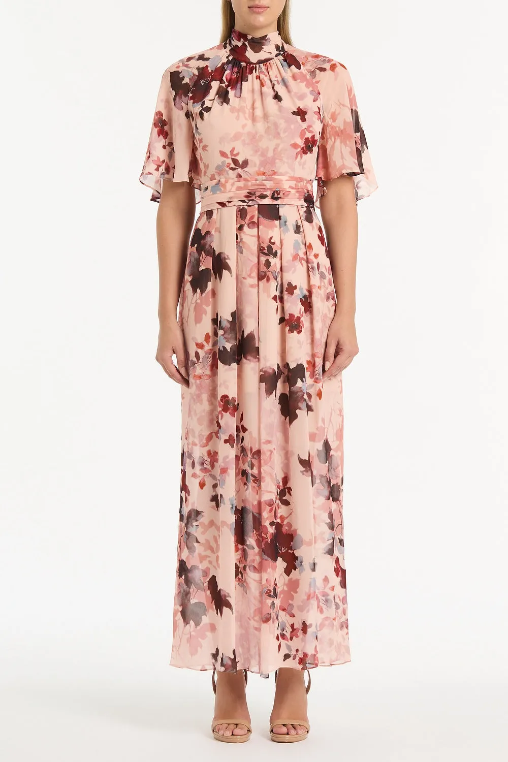 FIORI ETEREA GEORGETTE MAXI DRESS sold by Carla Zampatti
