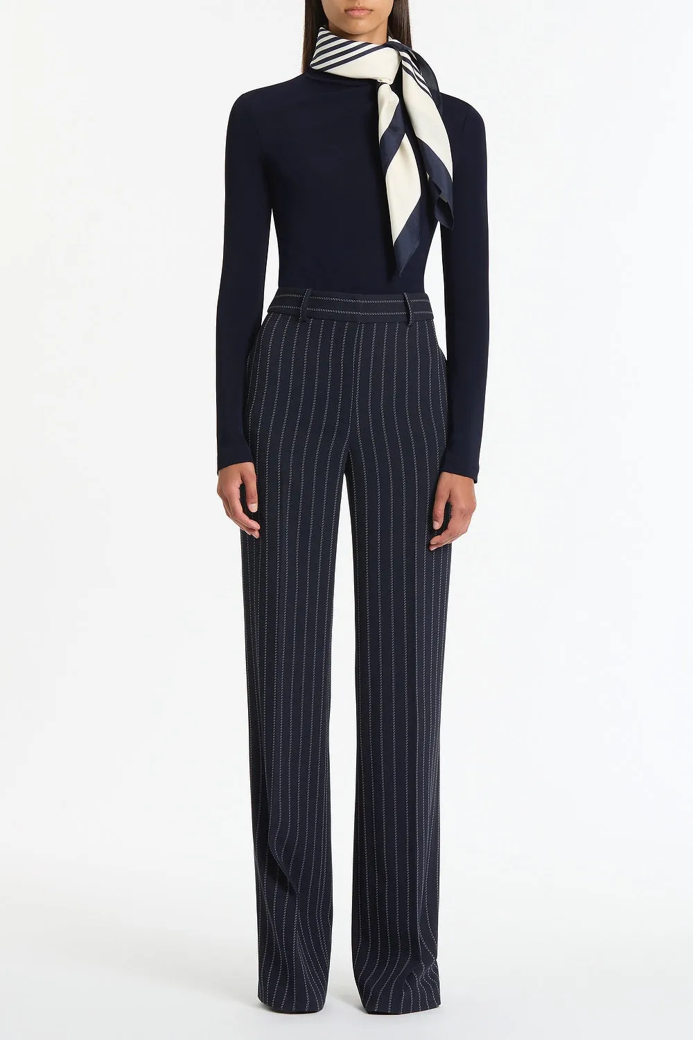 LIBERTY MATTE JERSEY GATHERED SHOULDER TOP sold by Carla Zampatti product image thumbnail 5