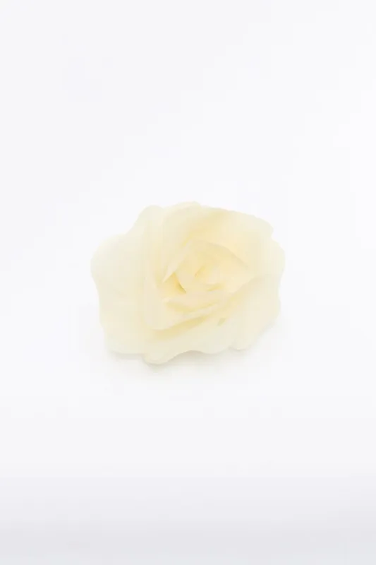 IVORY SMALL FIORE BROOCH sold by Carla Zampatti