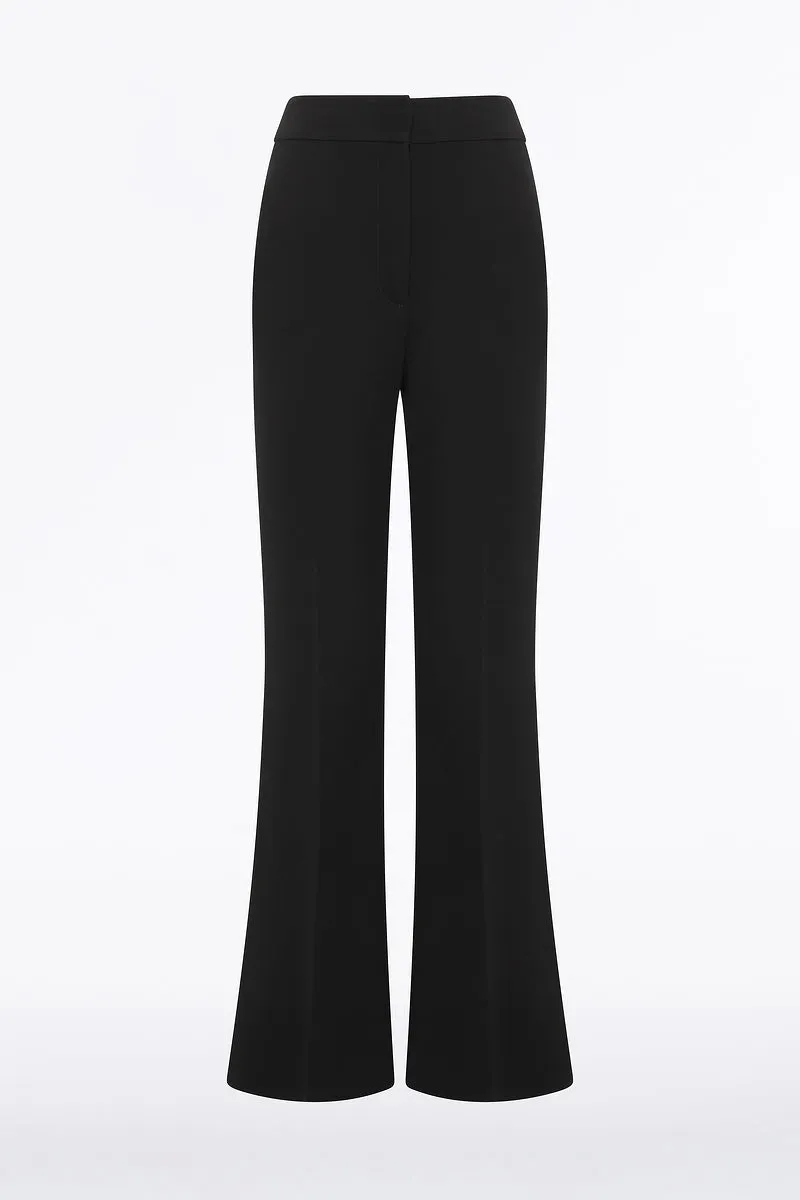 BLACK CREPE PALAZZO PANT sold by Carla Zampatti product image thumbnail 5
