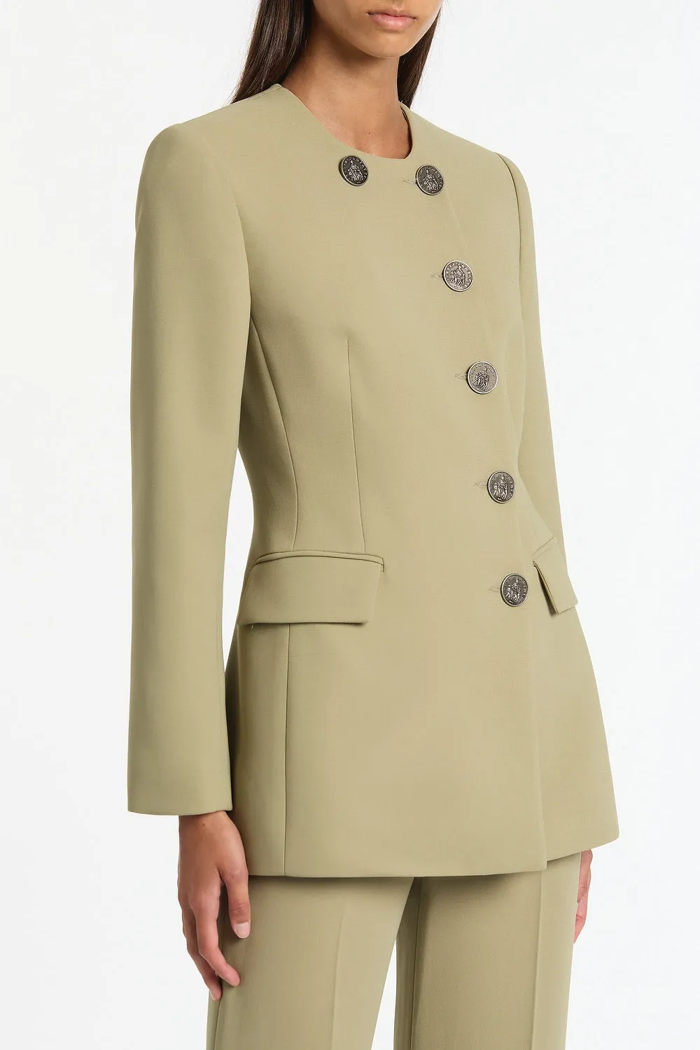 KELP CREPE MONETA BLAZER sold by Carla Zampatti product image thumbnail 4