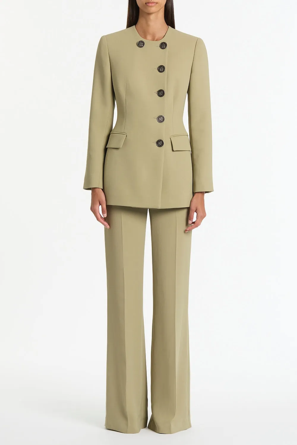 KELP CREPE MONETA BLAZER sold by Carla Zampatti