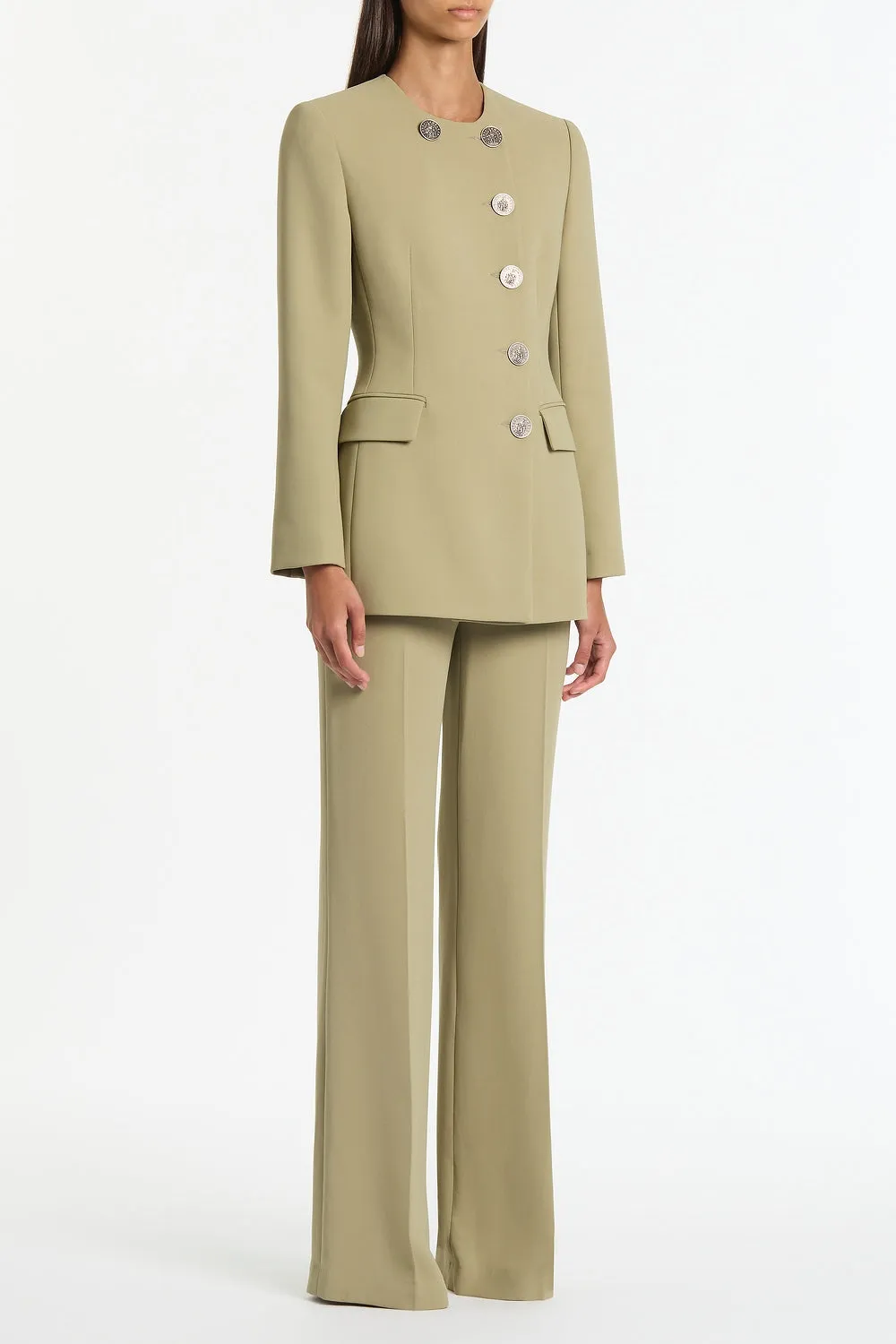 KELP CREPE MONETA BLAZER sold by Carla Zampatti product image thumbnail 3